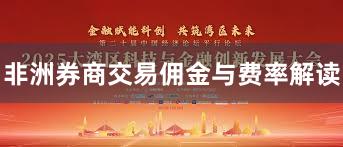 非洲券商交易佣金与费率解读