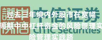 过去三年境内外股市在宽幅震荡周期中中杠杆资金的风险管理实践路